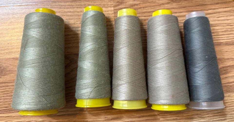 Lot of 18 Serger Overlock Sewing Thread Cones Multi-Color Bulk Spools - Image 3 of 4