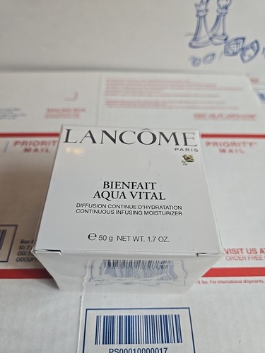LANCOME Bienfait Aqua Vital Continuous Infusing Moisturizer 1.7 fl oz/ 50ml NEW - Picture 10 of 15