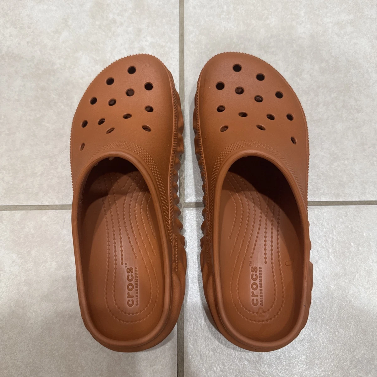 Crocs Rubber Brown Casual Shoes for Men for sale | eBay