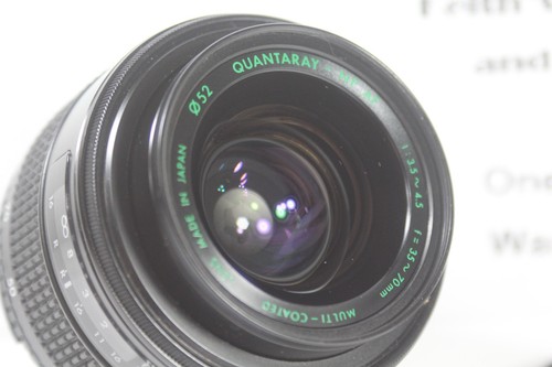 1yrWarranty Quantaray 35-70mm f3.5-4.5 Autofocus zoom Lens For Nikon F AF - Picture 15 of 23