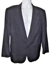 Oscar de La Renta Mens Tweed Blazer Sport Coat Casual Jacket Size 41R Wool