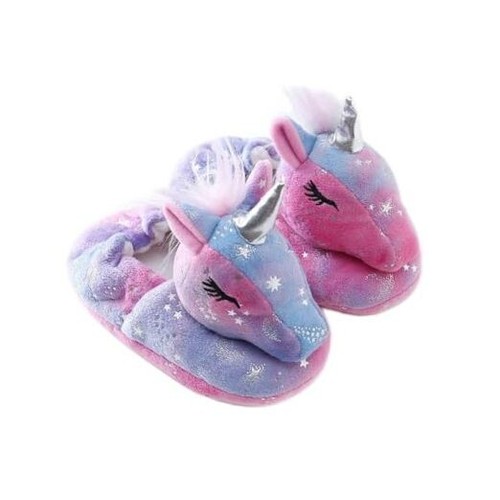 Toddler Boys Slippers Cartoon Cute Animals Plush 9-10 Toddler Multicolor/S117 - Picture 4 of 4