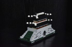 LEGO Architecture Sungnyemun (21016) - ~ 99.1% complete (READ DESC)