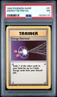 1999 POKEMON BASE SET UNLIMITED #81 ENERGY RETRIEVAL PSA 7