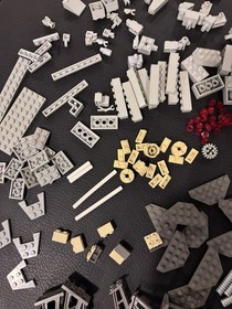 LEGO 7317 Life on Mars Aero Tube Hanger 92% Complete W/Minifigs