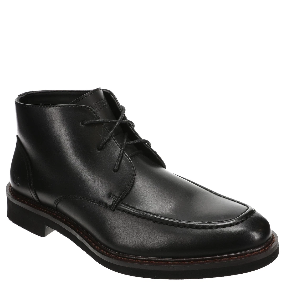Kenneth Cole Reaction Black Ankle Boots for Men for Sale  display picture 2