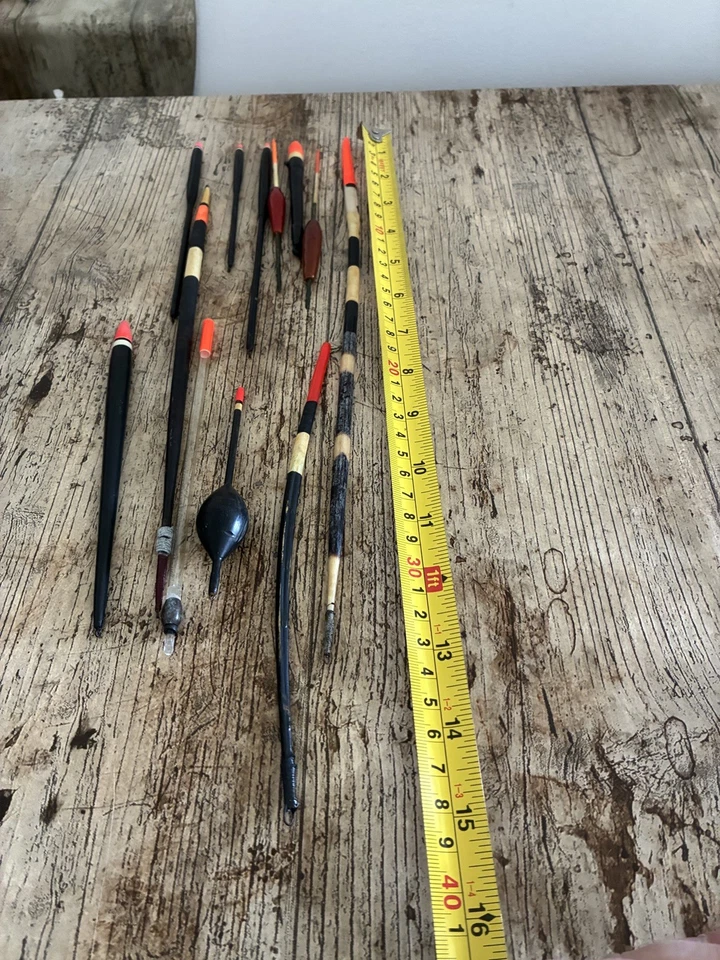 Flotadores de pesca surtidos incl. Drennan Unitackle y otros lote de trabajo X 12 Foto 2 de 4