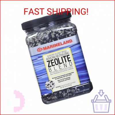 Marineland Diamond Blend 50 Ounces, Ammonia-Neutralizing Zeolite