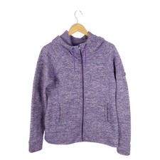 Berghaus Women's Purple Full Zip Fleece Hoodie Size 16