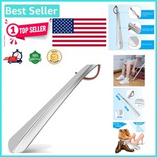 12-Inch Stainless Steel Long Shoe Horn: Comfort for Seniors Pregnant Women