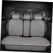Breathable Cover, Universal Rear Bench Car Seat Rear Seat Gray