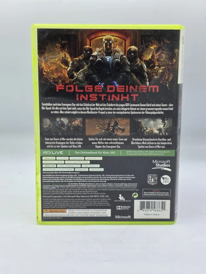 Gears of War: Judgment • Microsoft Xbox 360 • Zustand gut • OVP • getestet - Image 2 of 3