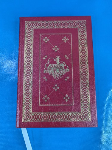 These Happy Golden by Laura Ingalls Wilder 1995 Easton Press HC Red Leatherbound - Picture 2 of 9