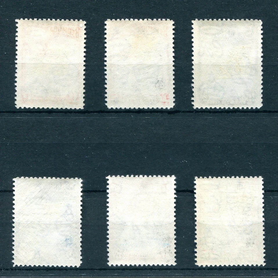 Bermuda Complete 1938 Printing KGVI SG 110/115 Mint Light Hinged Cat: £130 - Image 2 of 2