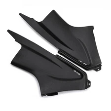 Black Side Air Dust Cover Fairing Insert Part Fit For Yamaha YZF R6S 2006-2009