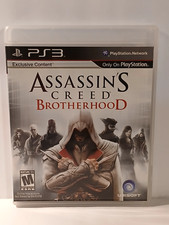 PS3 SONY PLAYSTATION 2010 "ASSASSIN'S CREED BROTHERHOOD''  COMPLETE WITH MANUAL