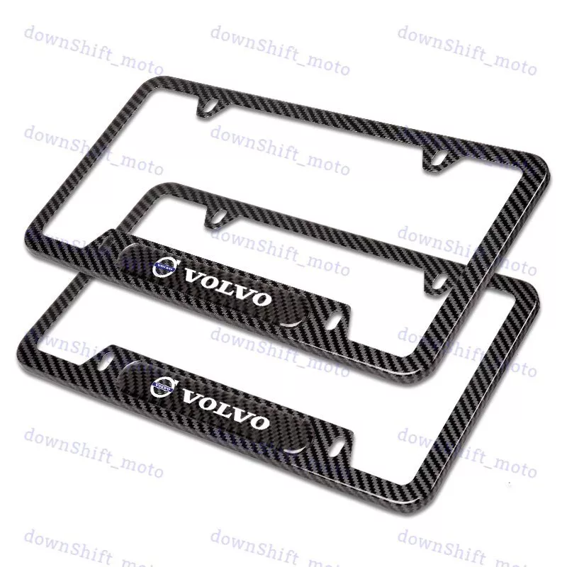 Volvo licence sale plate frame