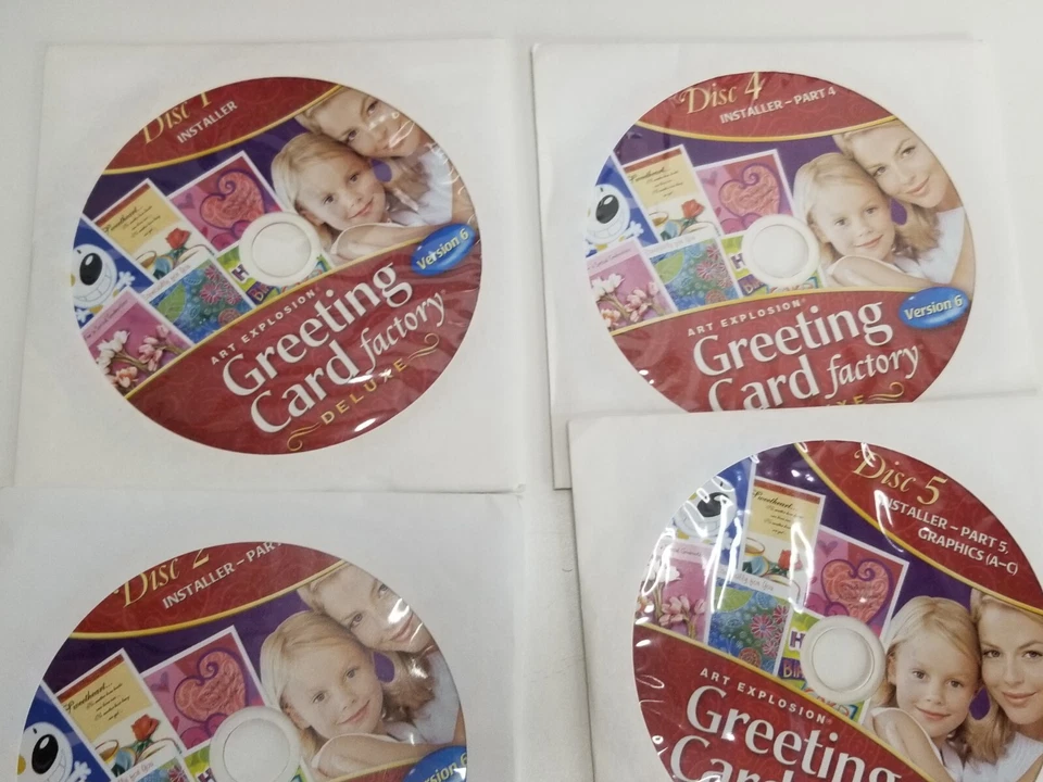 Nova Art Explosion Greeting Card Factory Deluxe 6.0 PC Software Print your own - Image 3 of 4