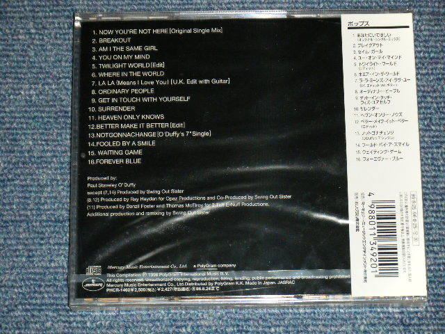 SWING OUT SISTER Japan 1996 SEALED CD+Obi THE BEST OF | eBay