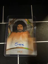 2018 Topps Wwe Legends Autograph A-SI Sika