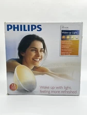 PHILIPS  WAKE-UP LIGHT -SUNRISE SIMULATION +3 NATURAL SOUNDS & FM RADIO