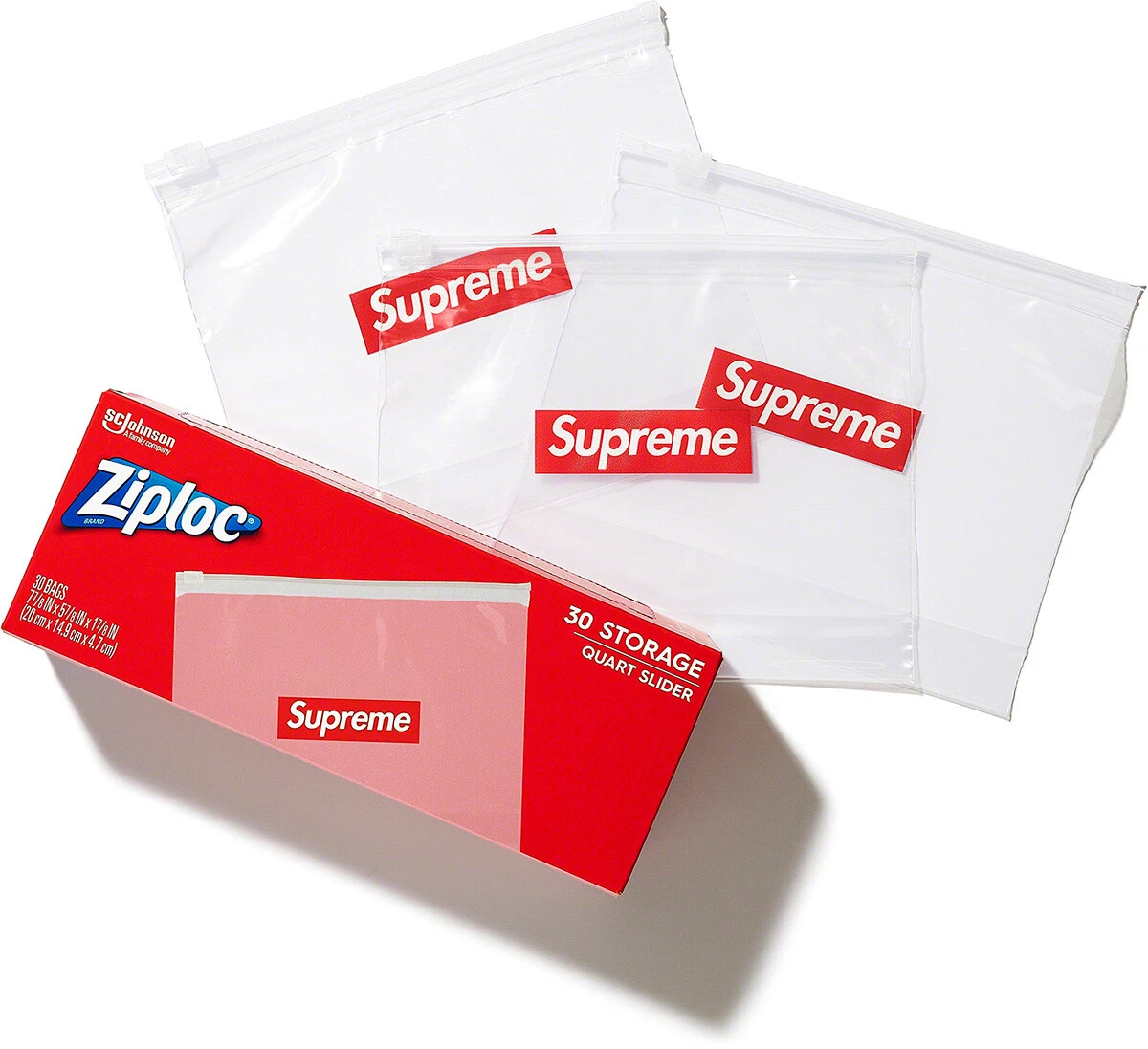 Supreme x store ziploc