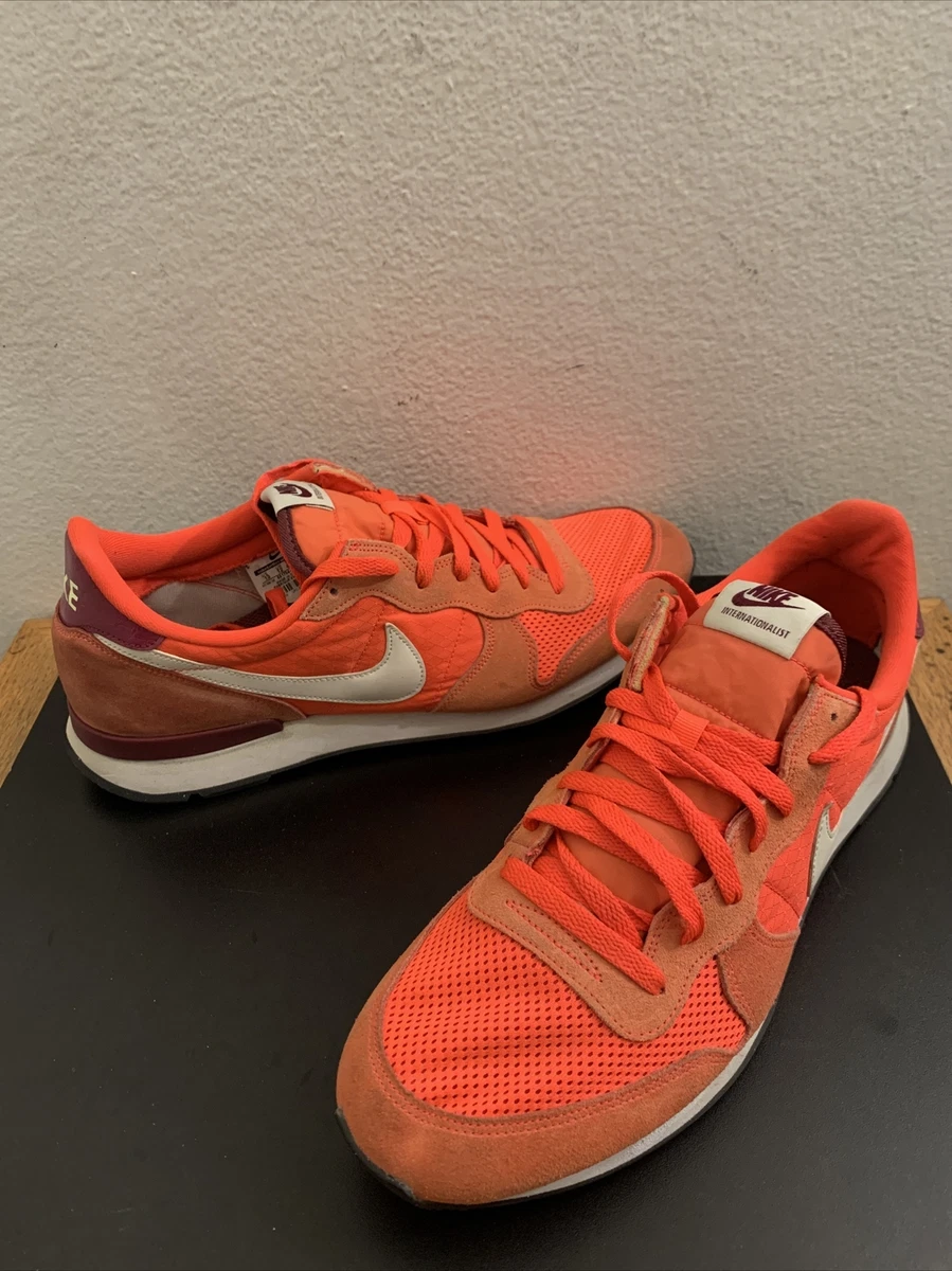 buis Groenten Verwachting Nike Internationalist Orange Crimson Red Mens Running Shoes 631754-602  Men's 13 | eBay