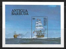 Antigua 749 Sailing Ship Mint NH 