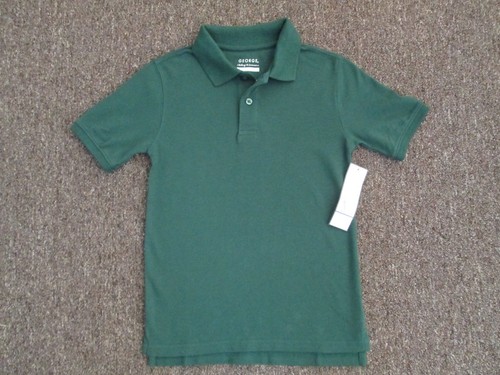 Boys shirt polo large XL XXL white red green blue black NEW George - Picture 17 of 20