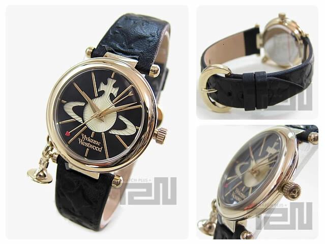 Vivienne Westwood Watch Leather Quartz VV006BKGD