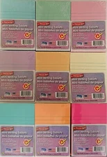Mini-Writing Tablets Lined 3.5" x 5" 5*35 Sheet Tablets/Pk, S22, Select: Color