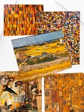 Vtg SPRINGBOK PUZZLE Lot HARVEST Your TYPE  Marbles Fifties Childhood 1970s 