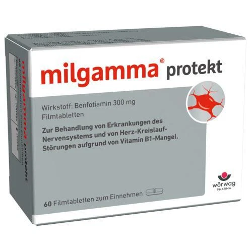 WÖRWAG PHARMA GMBH & CO. KG MILGAMMA protekt Filmtabletten 60 St PZN 17414438