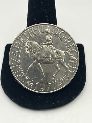 コレクション 1977 Queen Elizabeth II Silver Jubilee 1977 Queen Elizabeth II Silver Jubilee Commemorative Crown Coin | eBay