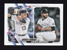 2021 Topps Update Series #US16 ALAN TREJO & JORDAN SHEFFIELD RC RCC ROOKIE COMBO