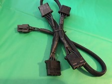 eVGA 6 pin Perif to 4x IDE DRIVER POWER cable FOR EVGA SuperNOVA 750-1300 W