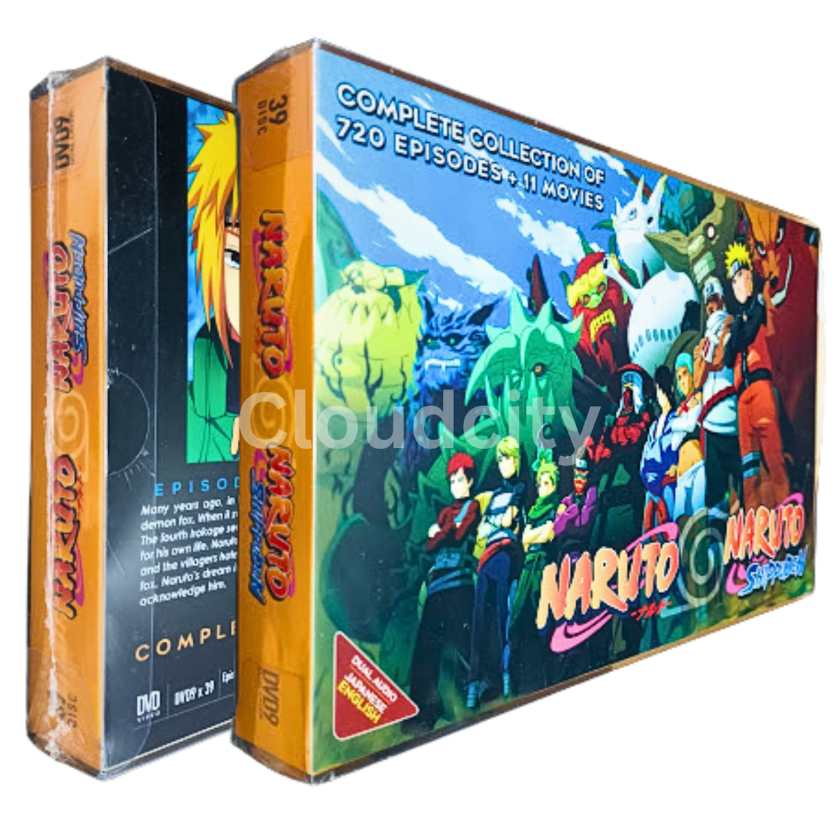 NARUTO DVD BOX 全巻セット Anime DVD Naruto Shippuden Complete Boxset DVD 1-720 Episodes