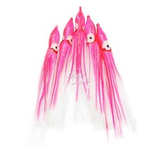 20,50,100-500pc 4.75" Fishing Squid Skirts Octopus Trolling Hoochies Lure lot