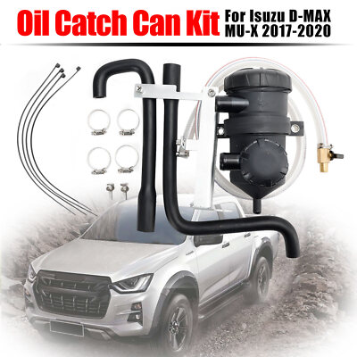 Oil Catch Can Kit OS-PROV-25 For Isuzu D-MAX MU-X 2017-2020 3.0L TD L5
