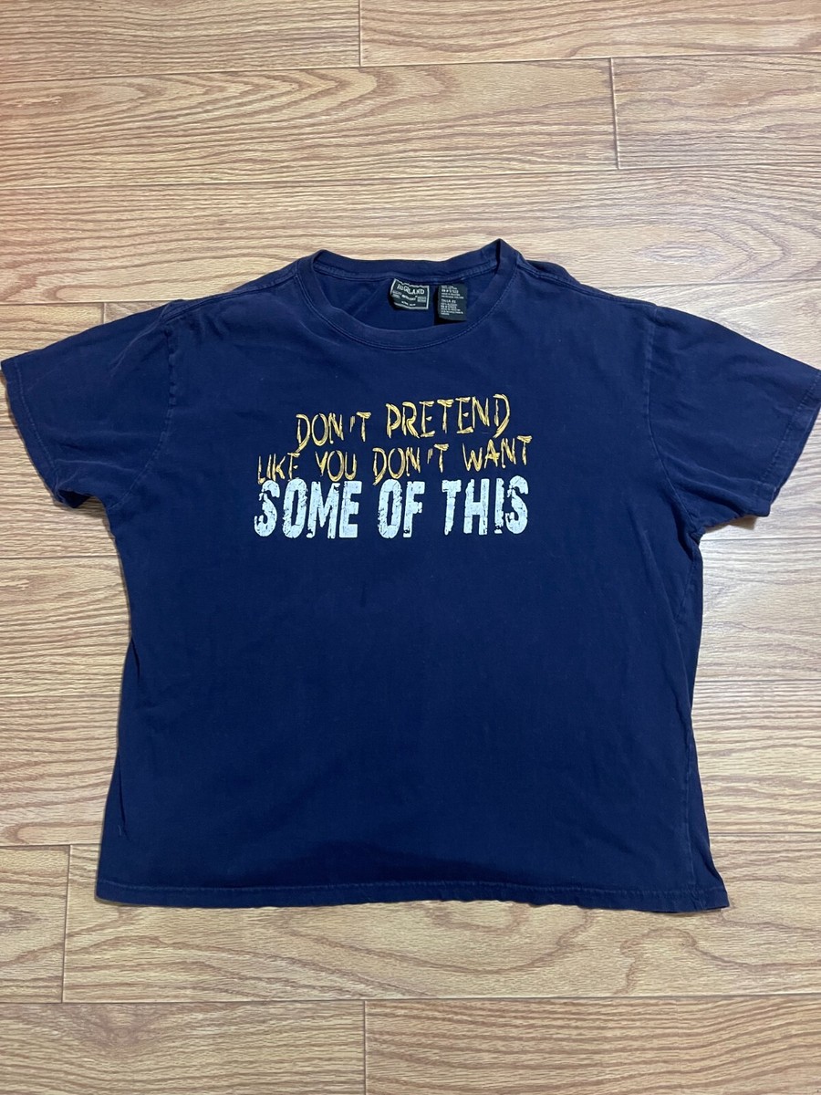 Vintage 90s y2k 2000s Funny Novelty Comedy T-Shirt XL | eBay