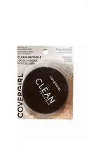 New Covergirl Clean Invisible Loose Powder #115 Translucent Medium Talc Free