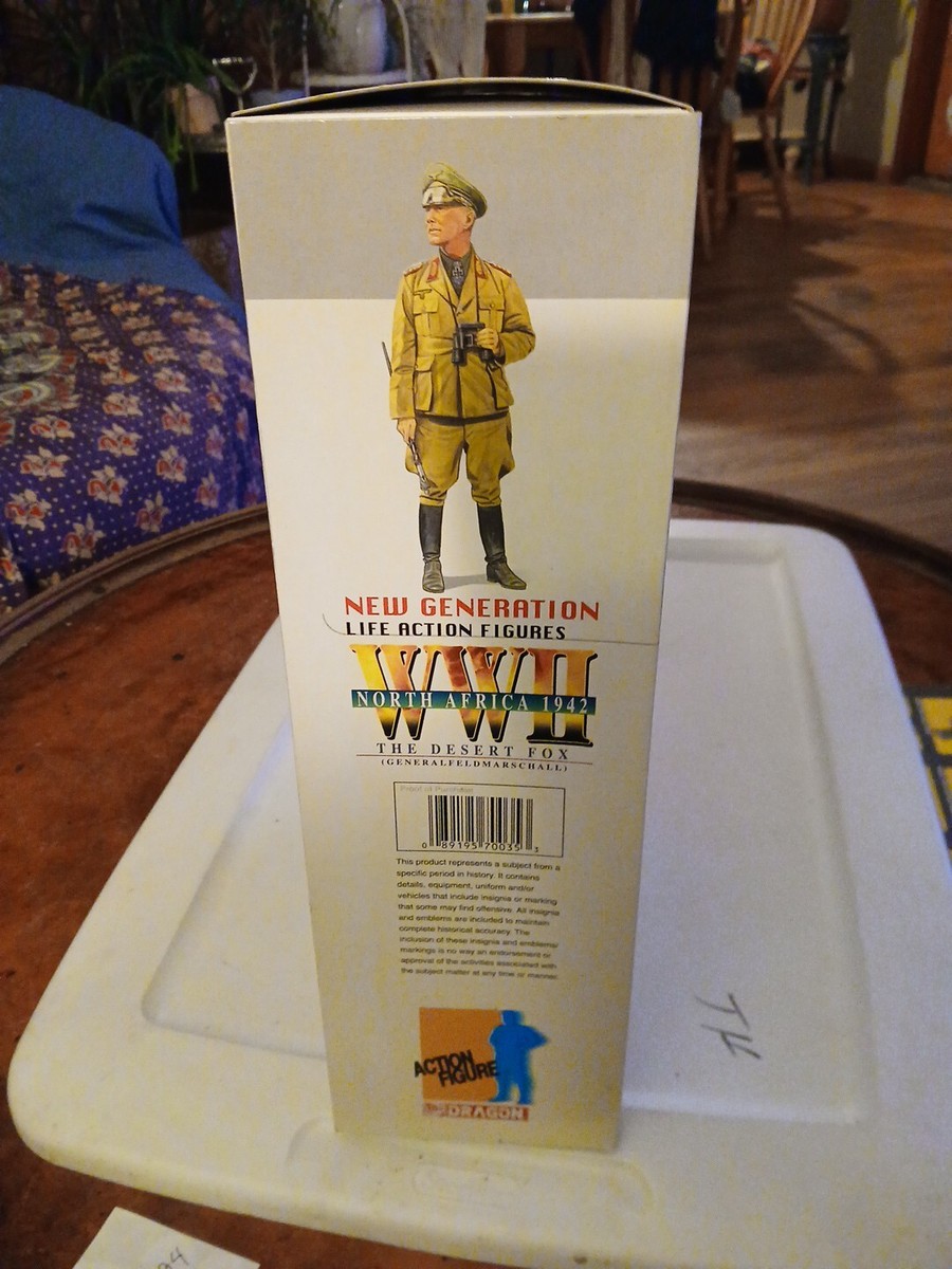 Dragon 1/6 WWII North Africa 1942 The Desert Fox Rommel for