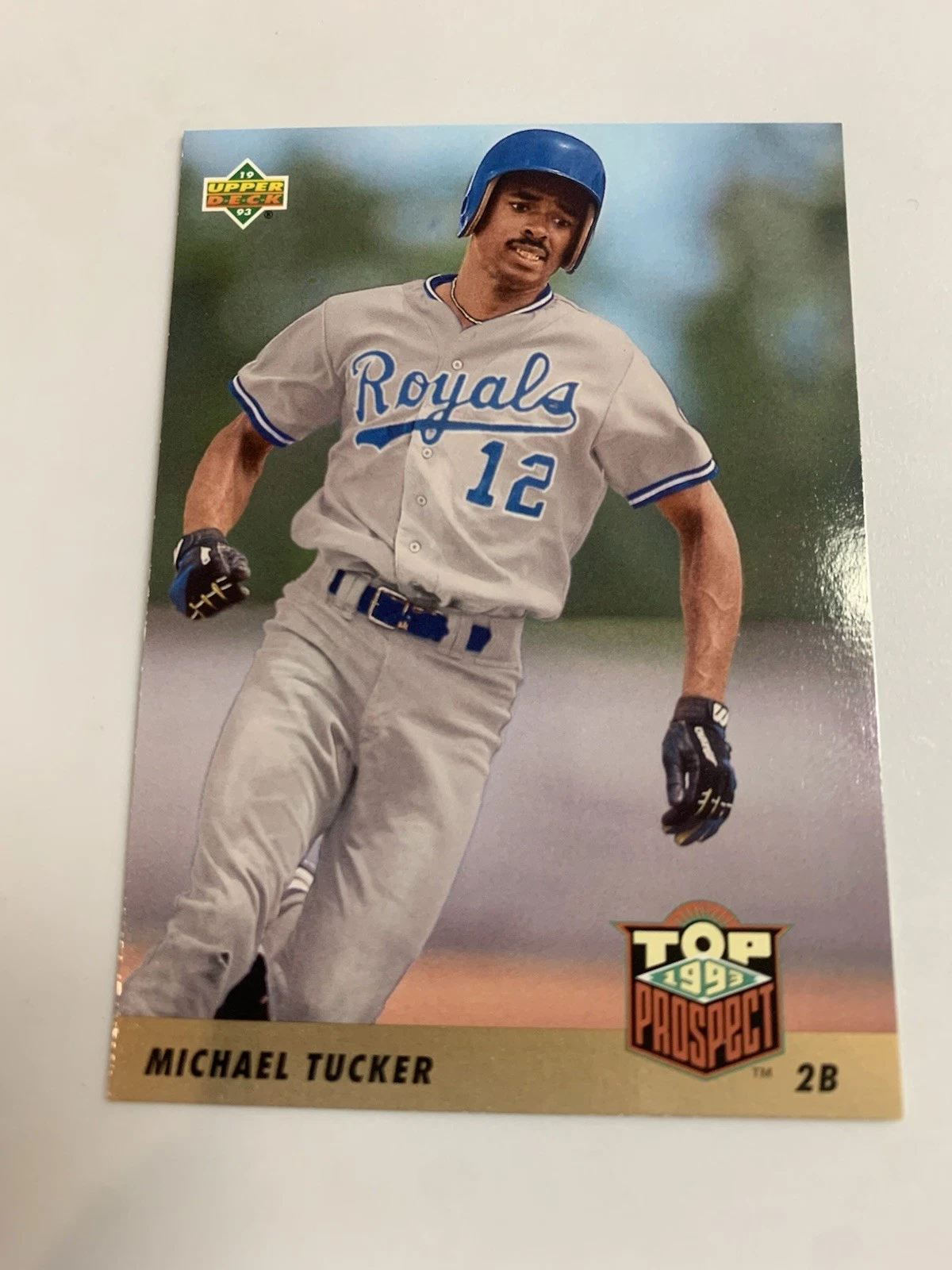 1993 Upper Deck Top Prospect Michael Tucker Kansas City Royals