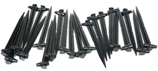 23 Drip Irrigation Pot Support Angle Drip Emitter Stakes For 1/4 Inch Tubing