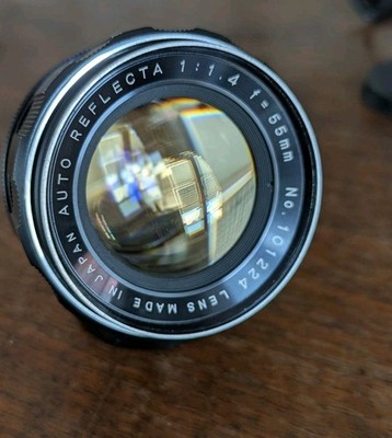 Auto Reflecta f1,4/55mm m42 - adaptierbar - Made In Japan by Tamioka - Top