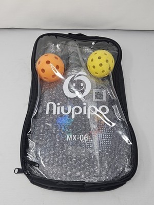   Niuipipo MX-06 Pickleball Paddle Racket Balls Bag USAPA Approved NEW