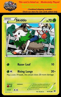 XY - BREAKthrough #16/162 Skiddo (MP)