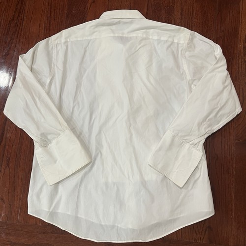 Vintage Christian Dior Tuxedo Shirt 17.5 33 Le Cachet Pleated Bib French Cuff - Picture 8 of 13