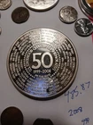 2008 4 OZ 999 FINE SILVER STATEHOOD COMMEMORATIVE QUARTER BULLION ROUND