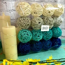 Wicker Decorative Balls